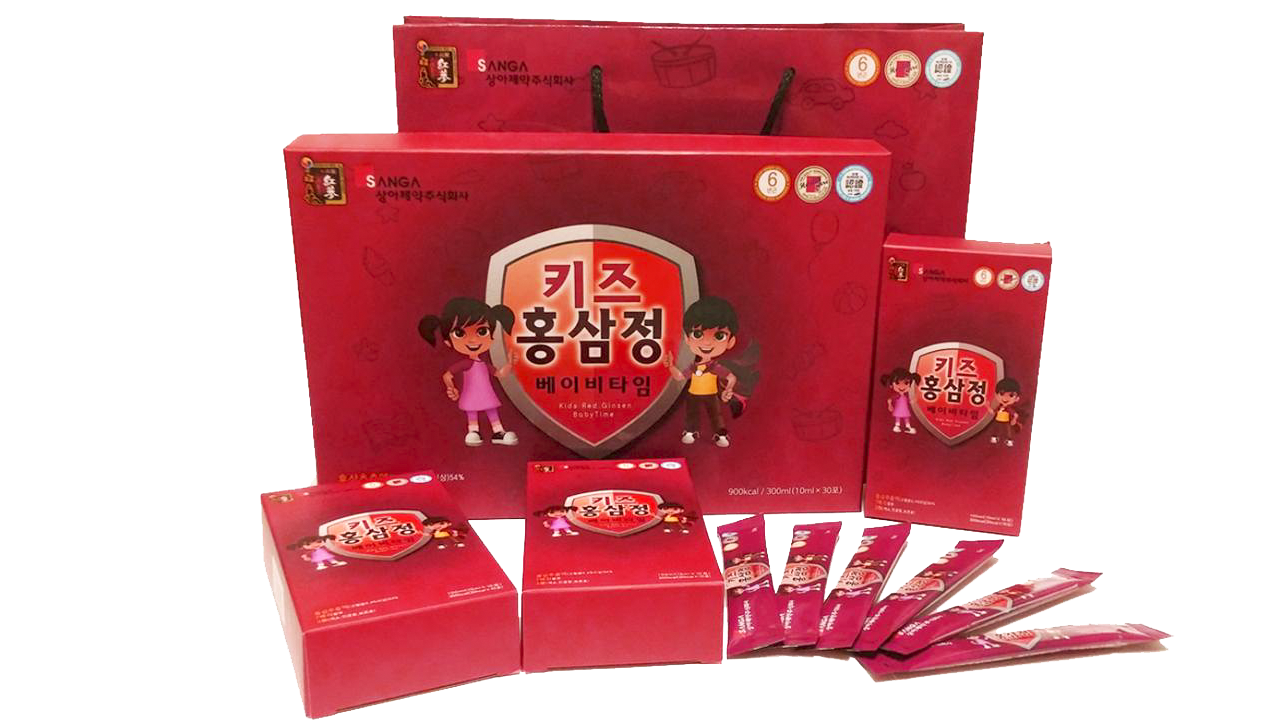 Top nước hồng sâm cho trẻ em tốt nhất hiện nay